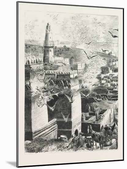 Village in Upper Egypt. Egypt, 1879-null-Mounted Giclee Print