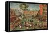 Village Kermesse-Hans Bol-Framed Stretched Canvas