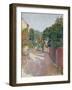 Village Lane-Spencer Frederick Gore-Framed Giclee Print