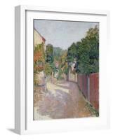 Village Lane-Spencer Frederick Gore-Framed Giclee Print