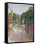 Village Lane-Spencer Frederick Gore-Framed Stretched Canvas