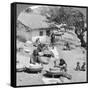 Village Life, India, 1900s-Underwood & Underwood-Framed Stretched Canvas