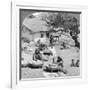 Village Life, India, 1900s-Underwood & Underwood-Framed Giclee Print