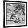 Village Life, India, 1900s-Underwood & Underwood-Framed Giclee Print