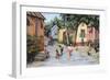 Village Life-Victor Collector-Framed Giclee Print