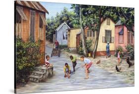Village Life-Victor Collector-Stretched Canvas