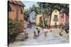 Village Life-Victor Collector-Stretched Canvas