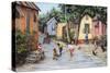 Village Life-Victor Collector-Stretched Canvas