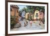 Village Life-Victor Collector-Framed Giclee Print