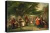 Village Merrymaking-William Powell Frith-Stretched Canvas