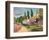 Village Mood, 2008-Marta Martonfi-Benke-Framed Giclee Print