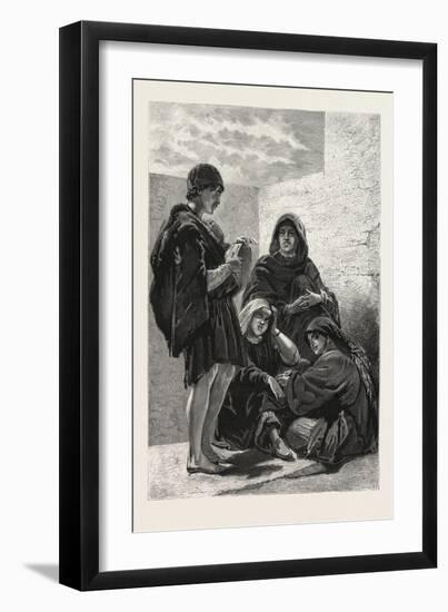 Village Musicians, Egypt, 1879-null-Framed Giclee Print