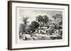 Village Near Assouan, Egypt, 1879-null-Framed Giclee Print