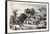 Village Near Assouan, Egypt, 1879-null-Framed Stretched Canvas