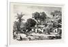 Village Near Assouan, Egypt, 1879-null-Framed Giclee Print