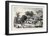 Village Near Assouan, Egypt, 1879-null-Framed Giclee Print