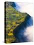 Village near Cliff at Bromo Volcano in Tengger Semeru National Park, Java, Indonesia-lkunl-Stretched Canvas