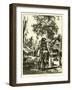 Village Near Lucknow-null-Framed Giclee Print