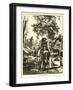 Village Near Lucknow-null-Framed Giclee Print