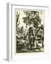 Village Near Lucknow-null-Framed Giclee Print