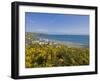 Village of Aberdaron with St. Hywyn's Church and Graveyard, Aberdaron Bay, Gwynedd, North Wales-Neale Clarke-Framed Photographic Print