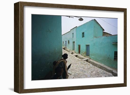 Village of Adua, Tigre Region, Ethiopia-Bruno Barbier-Framed Photographic Print