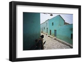 Village of Adua, Tigre Region, Ethiopia-Bruno Barbier-Framed Premium Photographic Print