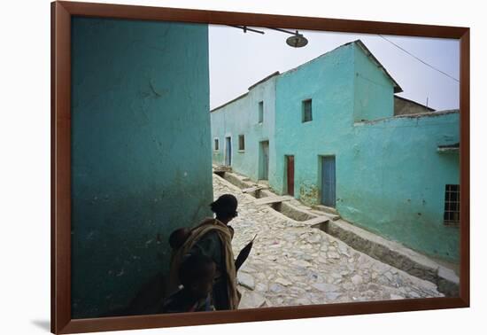 Village of Adua, Tigre Region, Ethiopia-Bruno Barbier-Framed Photographic Print