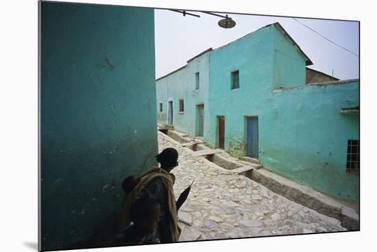 Village of Adua, Tigre Region, Ethiopia-Bruno Barbier-Mounted Photographic Print