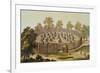 Village of an Indigenous Tribe in Florida-John White-Framed Giclee Print