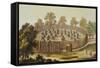 Village of an Indigenous Tribe in Florida-John White-Framed Stretched Canvas