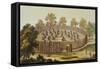 Village of an Indigenous Tribe in Florida-John White-Framed Stretched Canvas