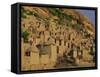 Village of Banani, Sanga (Sangha) Region, Bandiagara Escarpment, Dogon Region, Mali, Africa-Bruno Morandi-Framed Stretched Canvas