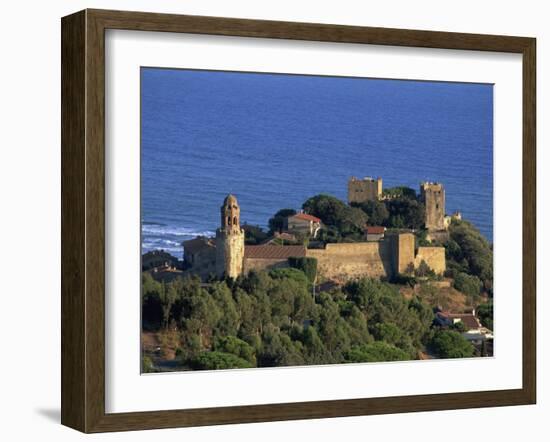 Village of Castigione Della Pescaia, Grossetto Province, Tuscany, Italy, Europe-Morandi Bruno-Framed Photographic Print