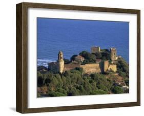 Village of Castigione Della Pescaia, Grossetto Province, Tuscany, Italy, Europe-Morandi Bruno-Framed Photographic Print