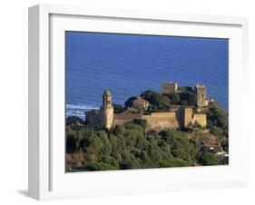 Village of Castigione Della Pescaia, Grossetto Province, Tuscany, Italy, Europe-Morandi Bruno-Framed Photographic Print