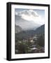 Village of Chendebji Set Among Forested Hills Between the Towns of Wangdue Phodrang and Trongsa, Bh-Lee Frost-Framed Photographic Print