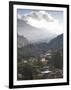 Village of Chendebji Set Among Forested Hills Between the Towns of Wangdue Phodrang and Trongsa, Bh-Lee Frost-Framed Photographic Print