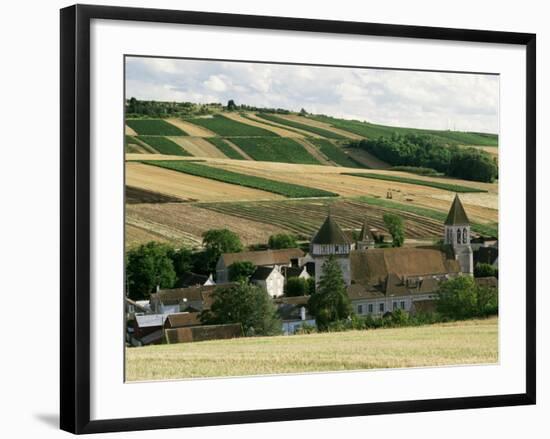 Village of Chitry, Burgundy, France-Michael Busselle-Framed Photographic Print