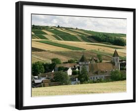 Village of Chitry, Burgundy, France-Michael Busselle-Framed Photographic Print