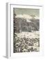 Village of Davos, Switzerland-null-Framed Art Print