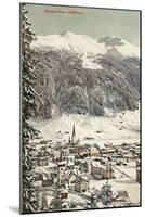 Village of Davos, Switzerland-null-Mounted Art Print