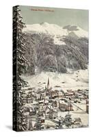 Village of Davos, Switzerland-null-Stretched Canvas