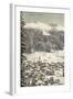 Village of Davos, Switzerland-null-Framed Art Print