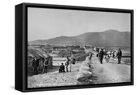 Village of Duagh, Achill Island, County Mayo, Ireland, C.1890-Robert French-Framed Stretched Canvas