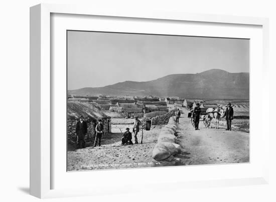 Village of Duagh, Achill Island, County Mayo, Ireland, C.1890-Robert French-Framed Giclee Print