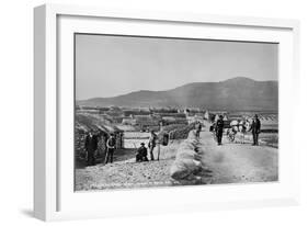 Village of Duagh, Achill Island, County Mayo, Ireland, C.1890-Robert French-Framed Giclee Print