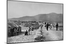 Village of Duagh, Achill Island, County Mayo, Ireland, C.1890-Robert French-Mounted Giclee Print