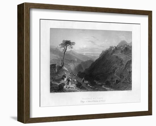 Village of Eden, 1841-WH Capone-Framed Giclee Print