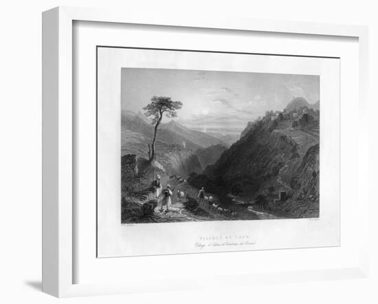 Village of Eden, 1841-WH Capone-Framed Giclee Print